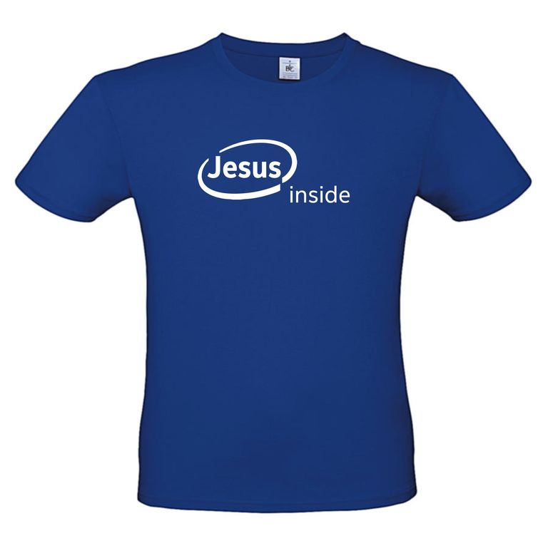 koszulka chrześcijańska z nadrukiem Jesus Inside
