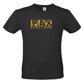 koszulka chrześcijańska z nadrukiem - PAX - Pokój Wam