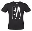 T-shirt christian koszulka chrześcijańska JESVS czarna