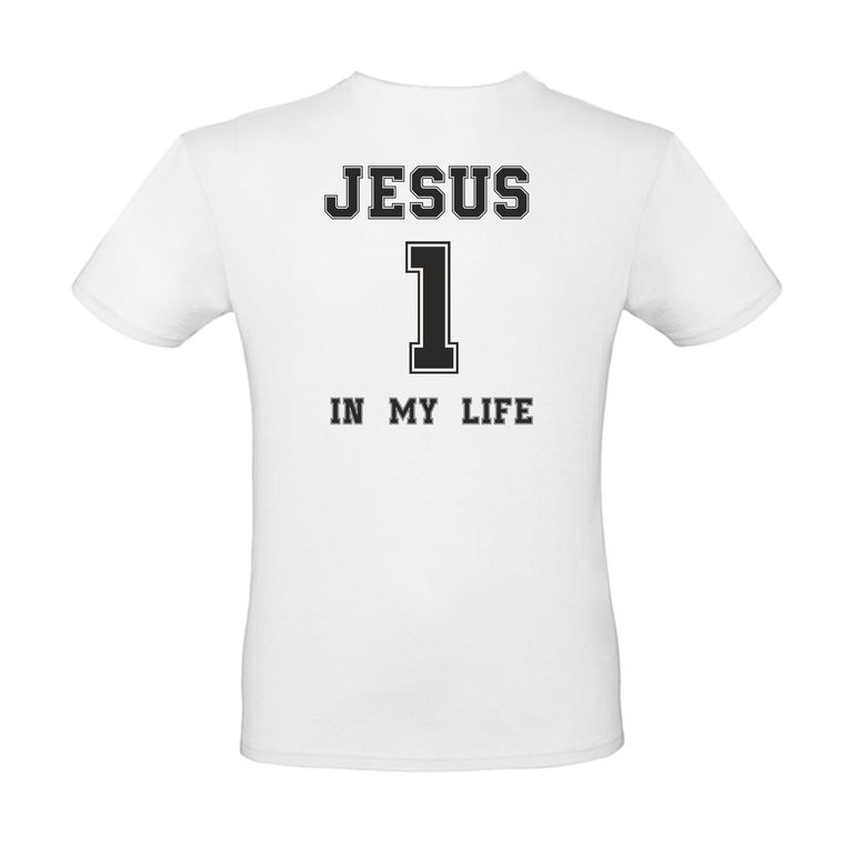 koszulka chrześcijańska z nadrukiem Jesus 1 in my Life